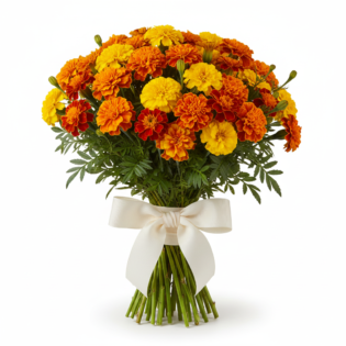 Marigold bouquet