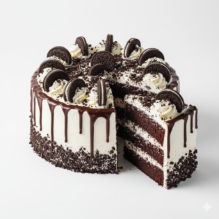 Oreo Cookies & Cream Cake