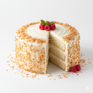 Coconut Cream Cake