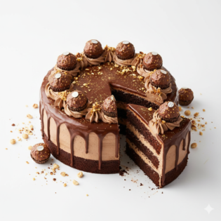 Ferrero Rocher Cake
