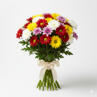 Chrysanthemums bouquet