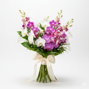 Orchids bouquet