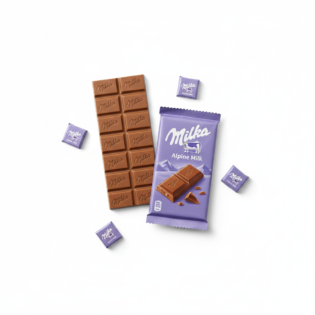Milka Alpine Milk Chocolates