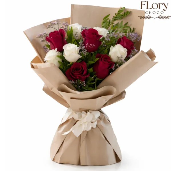 Missed the date? Infinity Love Bouquet for last-minute anniversary floral gift delivery in Qatar