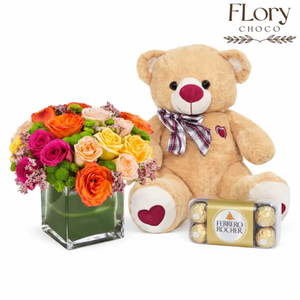 Last-minute birthday gift: Sweetie Birthday Surprise combo with online delivery from a gift shop in Qatar