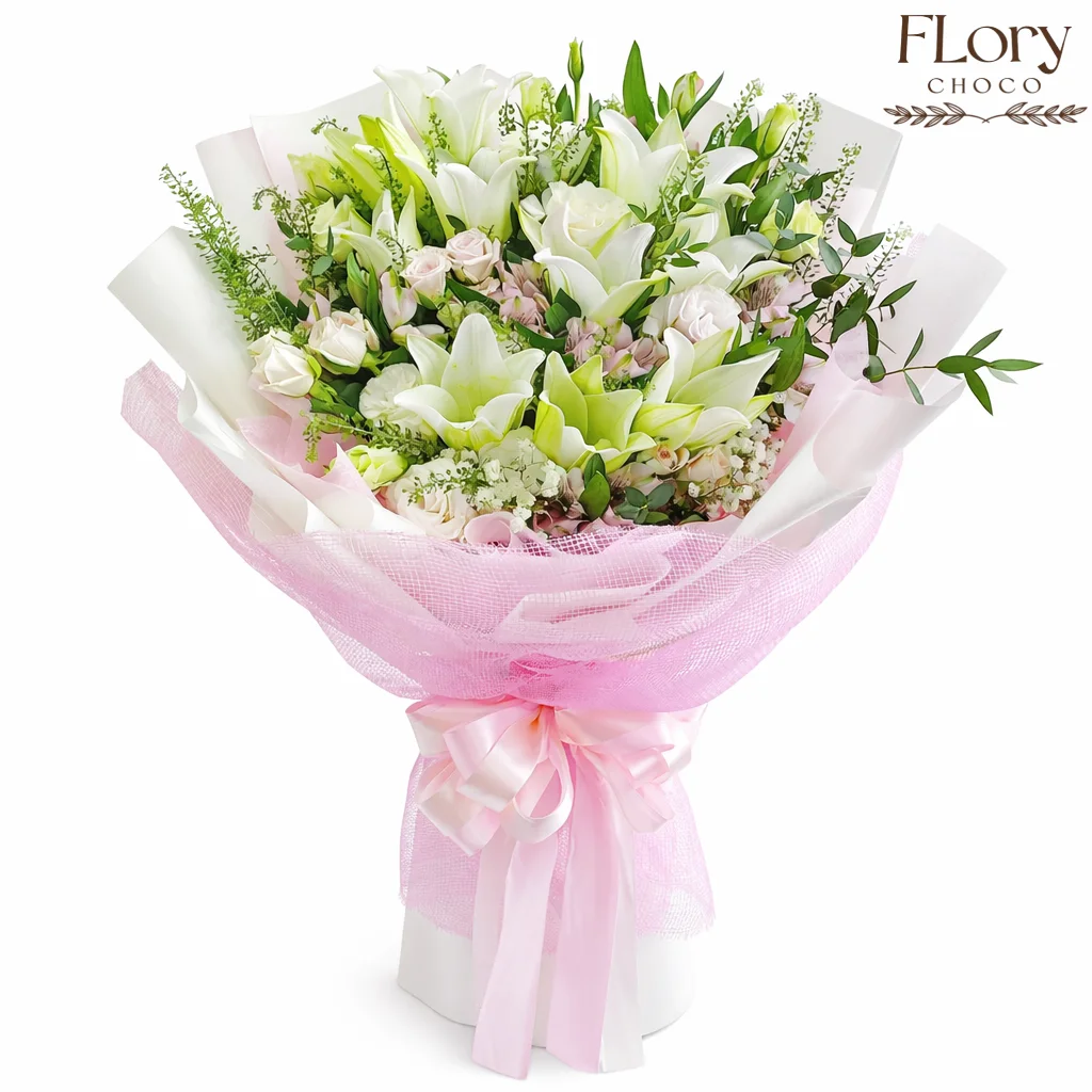 Last-minute gift? Bloomé Bouquet, elegant hand-tied floral gift for birthdays and special moments in Qatar