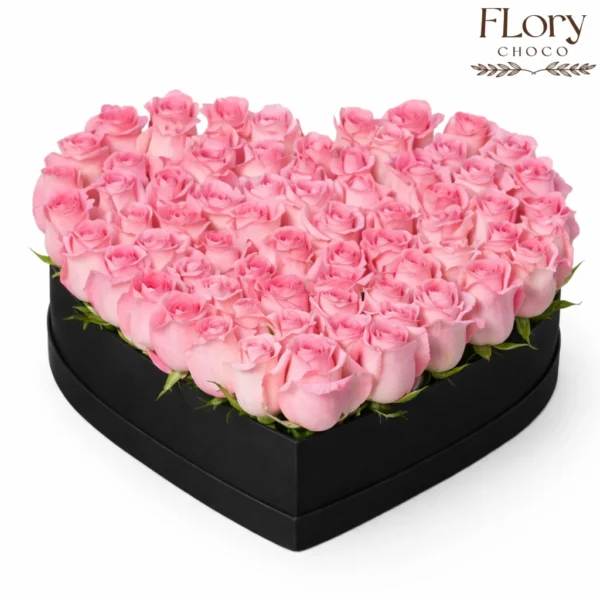 Valentine Heartfelt Bloom, romantic Valentine flowers for her with fast delivery in Qatar