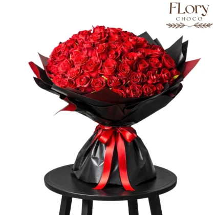 Valentine Noir Romance Bouquet