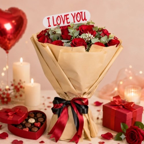 Love and romance flowers